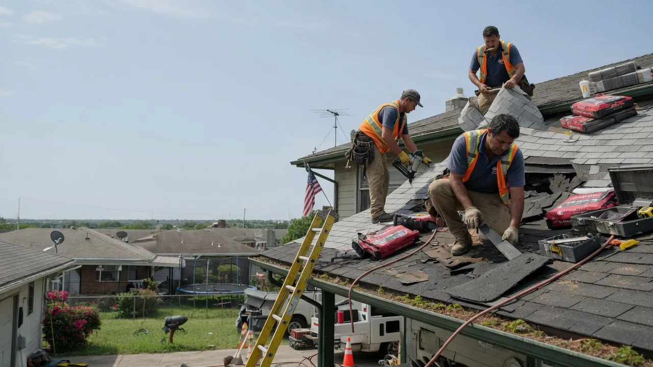Roof Repair in Oxly, MO near me